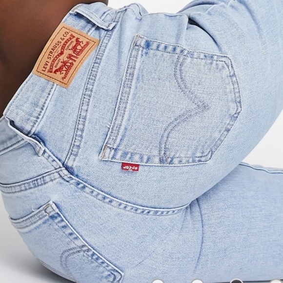 Levi's Other - Levi's HighWaisted Mom Jeans Sz 31 Distressed Straight Jeans with Classic Style